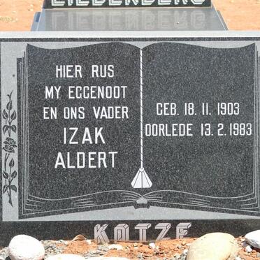 KOTZE Izak Aldert 1903-1983