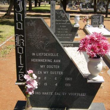 KOTZE Ina 1969-1991
