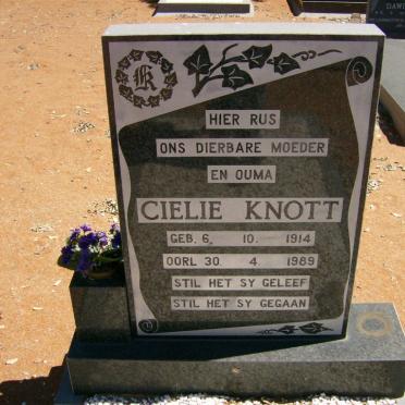 KNOTT Cielie 1914-1989