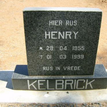 KELBRICK Henry 1955-1999