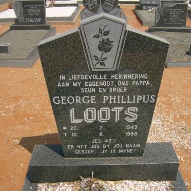 LOOTS George Phillipus 1949-1988
