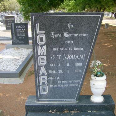 LOMBARD J.T. 1960-1982