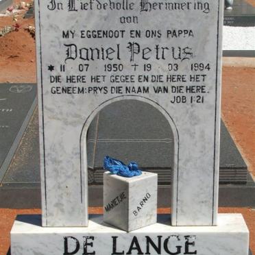 LANGE Daniel Petrus, de 1950-1994