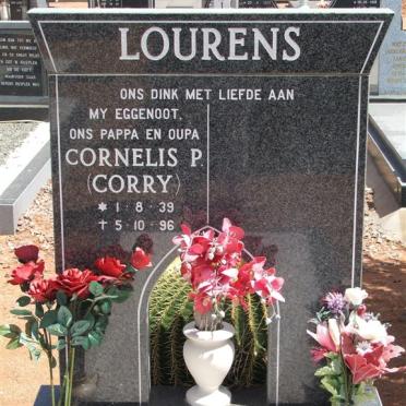 LOURENS Cornelis P. 1939-1996