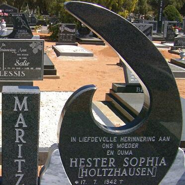 MARITZ Hester Sophia nee HOLTZHAUSEN 1942-