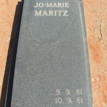 MARITZ Jo-Marié 1981-1981