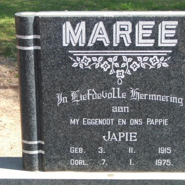 MAREE Japie 1915-1975