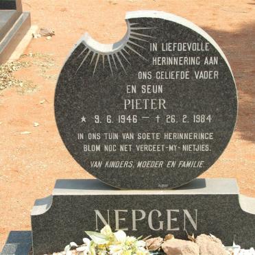 NEPGEN Pieter 1946-1984