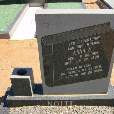 NOLTE Anna S. 1919-1985