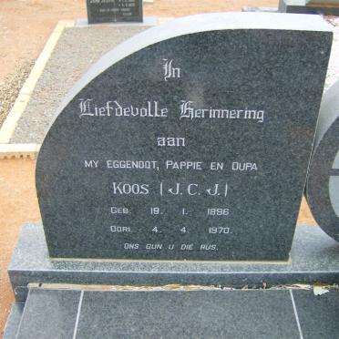 Nel J.C.J. 1896-1970 &amp; P.C. 1905-1994