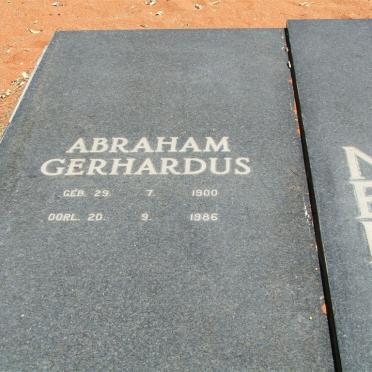 NEL Abraham Gerhardus 1900-1986 &amp; Henriëtta 1906-