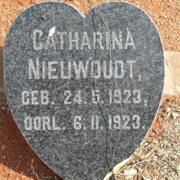 NIEWOUDT Catharina 1923-1923