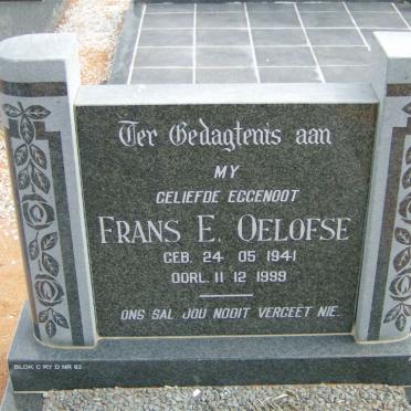 OELOFSE Frans E. 1941-1999