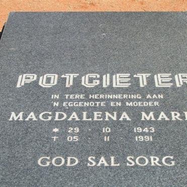 POTGIETER Magdalena Maria 1943-1991
