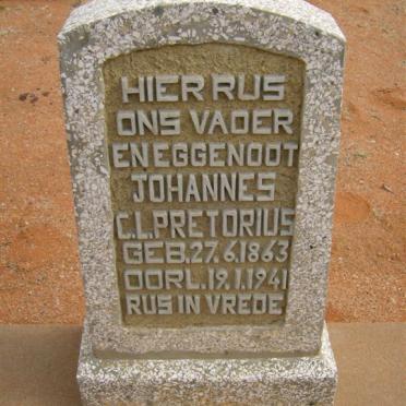 PRETORIUS Johannes C.L. 1863-1941