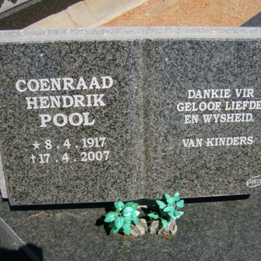 POOL Coenraad Hendrik 1917-2007 &amp; Martha Catharina 1921-1997