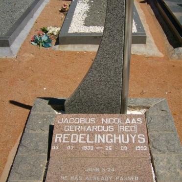 REDELINGHUYS Jacobus Nicolaas Gerhardus 1930-1992