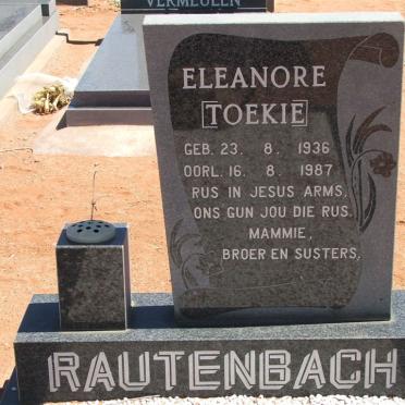 RAUTENBACH Eleanore 1936-1987