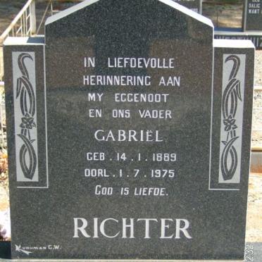 RICHTER Gabriël 1889-1975