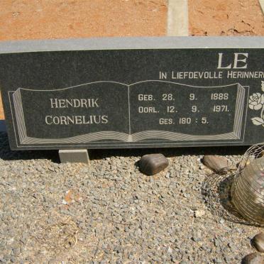 ROUX Hendrik Cornelius, le 1888-1971 &amp; Engela Elizabeth ESTERHUIZEN 1902-1959