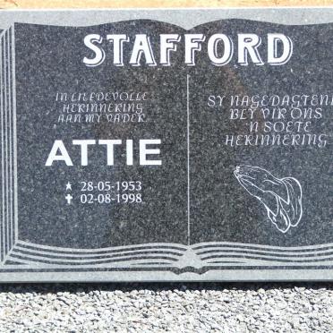 STAFFORD Attie 1953-1998