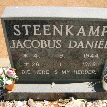 STEENKAMP Jacobus Daniël 1944-1986