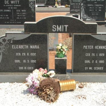 SMIT Pieter Henning 1928-1980 &amp; Elizabeth Maria 1932-1992