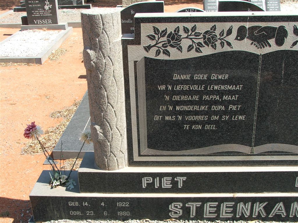 STEENKAMP Piet 1922-1980