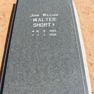 SHORT John William 1993-1996