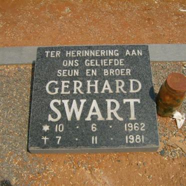 SWART Gerhard 1962-1981