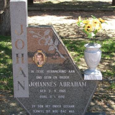 TOIT Johannes Abraham, du 1965-1990