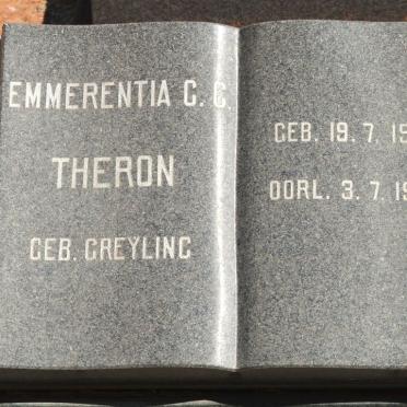 THERON Emmerentia C.C. nee GREYLING 1904-1977