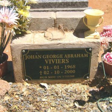 VIVIERS Johan George Abraham 1968-2000