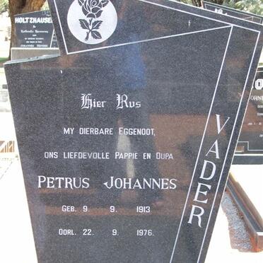 VUUREN Petrus Johannes, Janse van 1913-1976