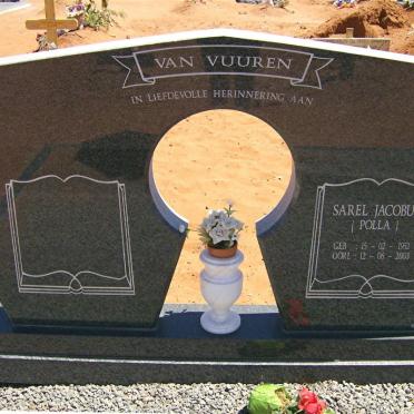 VUUREN Sarel Jacobus, van 1952-2003