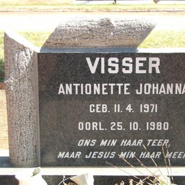 VISSER Antionette Johanna 1971-1980