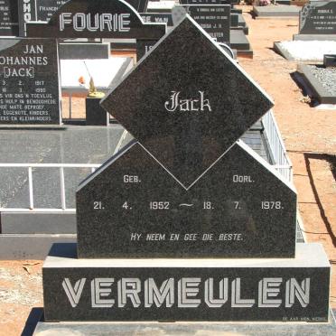 VERMEULEN Jack 1952-1978
