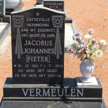 VERMEULEN Jacobus Johannes 1921-1986