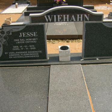 WIEHAHN Jesse 1913-1999