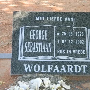 WOLFAARDT George Sebastiaan 1926-2002