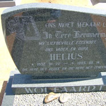 WOLFAARDT Helius 1932-1995