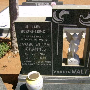 WALT Jakob Willem Johannes, van der 1969-1970