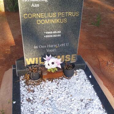 WILLEMSE Cornelius Petrus Dominikus 1945-2022