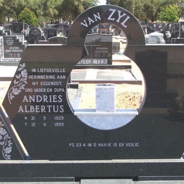 ZYL Andries Albertus, van 1929-1999