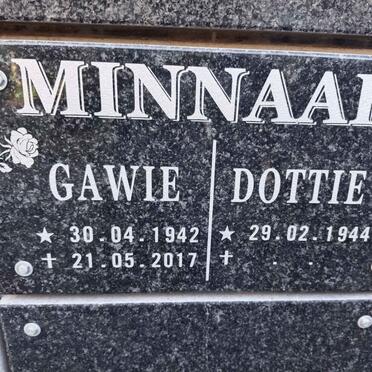 MINNAAR Gawie 1942-2017 & Dottie 1944-