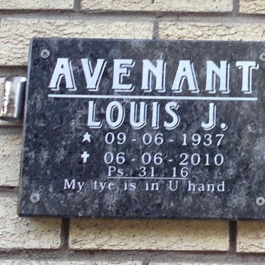 AVENANT Louis J. 1937-2010