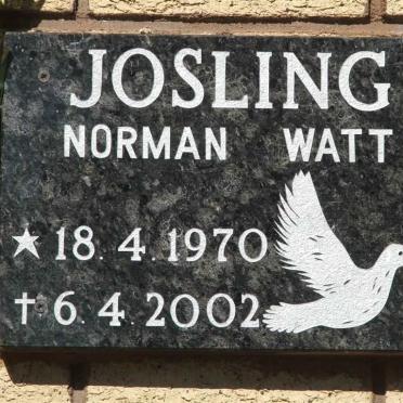 JOSLING Norman Watt 1970-2002