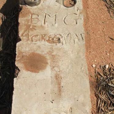 ACKERMAN B.M.G.