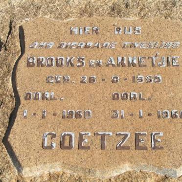 COETZEE Brooks 1959-1960 :: COETZEE Annetjie 1959-1960