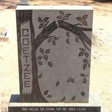 COETZEE Gerrit Jacobus 1870-1969